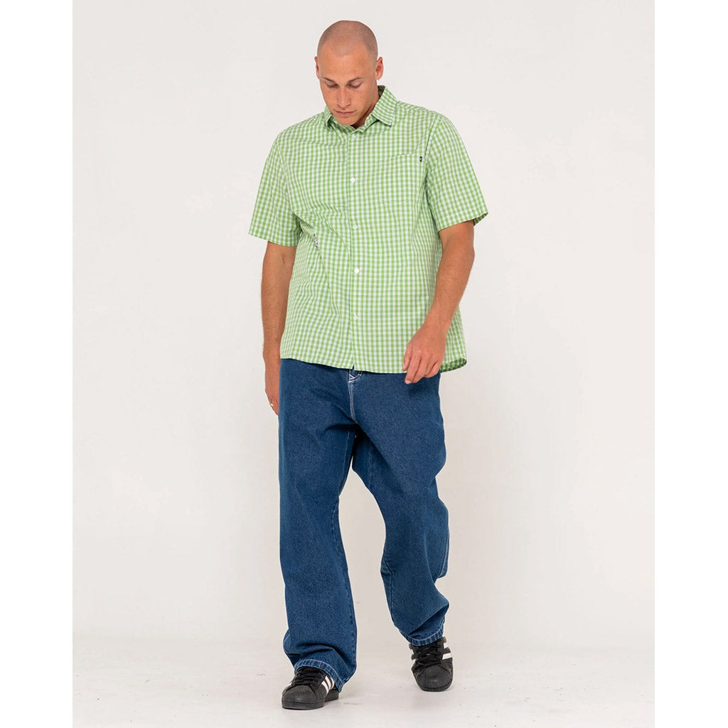 Lucifer Got Lucky Short Sleeve Shirt