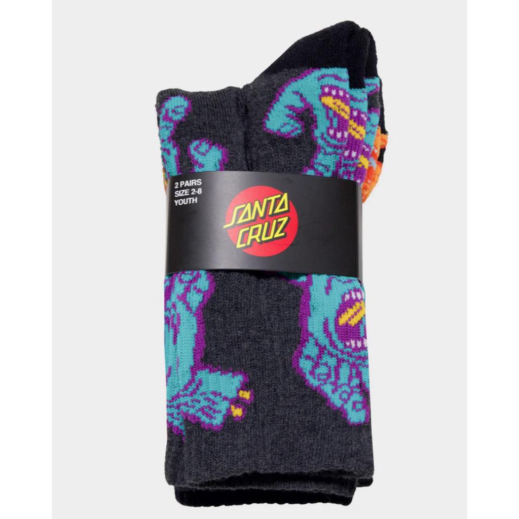 Crowded Hand Crew Sock 2pack