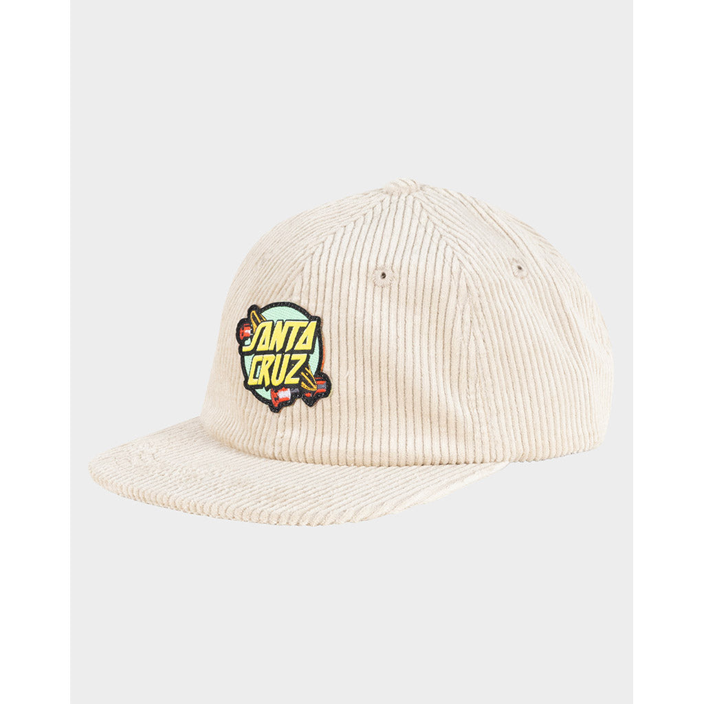 Summer 76 Strapback 6 Panel Flat Peak Cap
