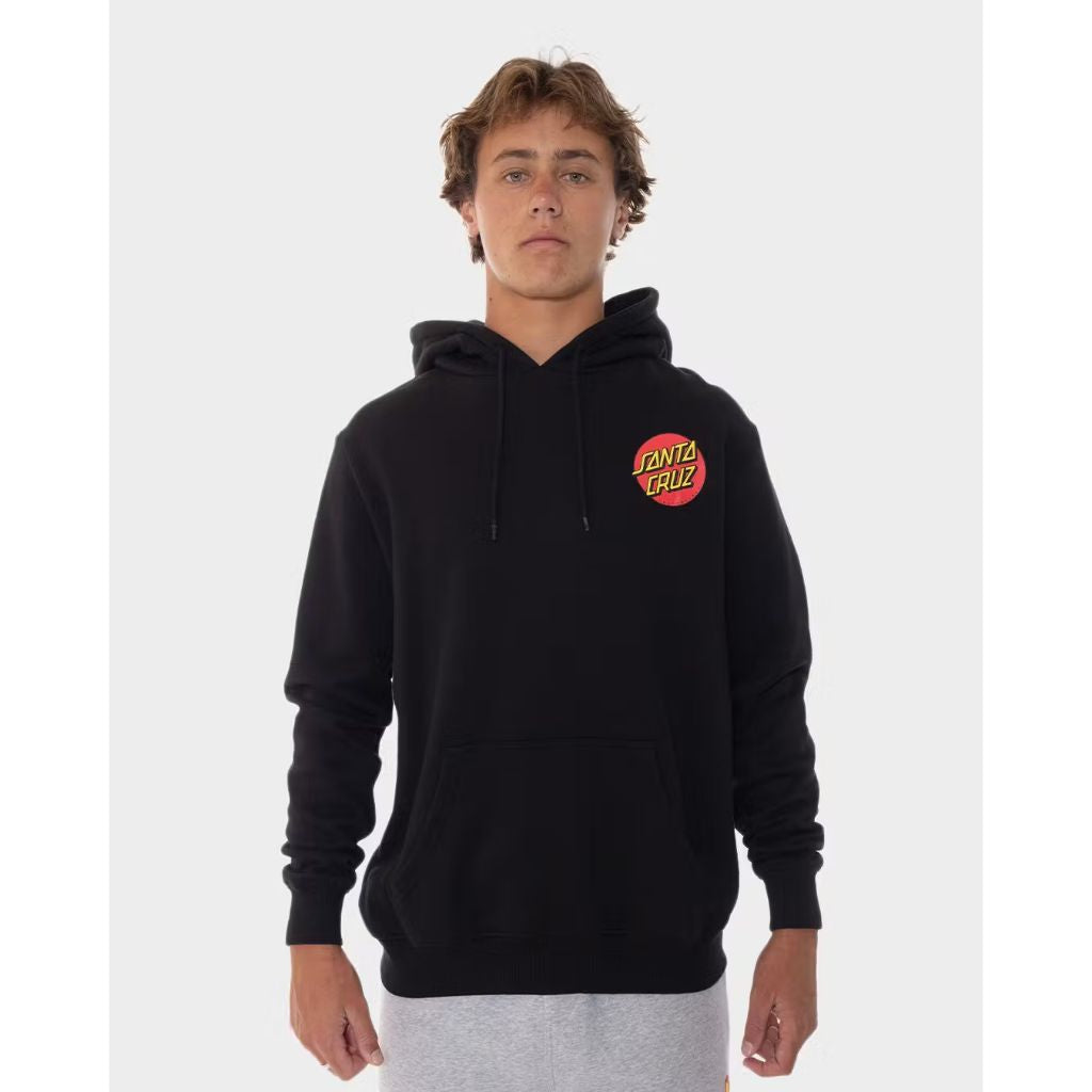 Classic Dot Chest Pullover Hoodie
