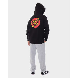 Classic Dot Chest Pullover Hoodie