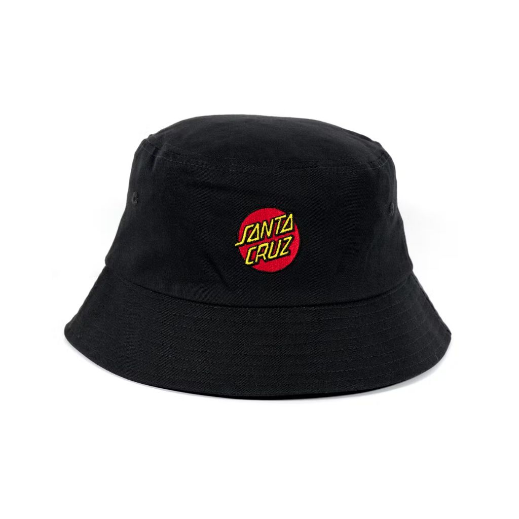 Classic Dot Patch Bucket Hat