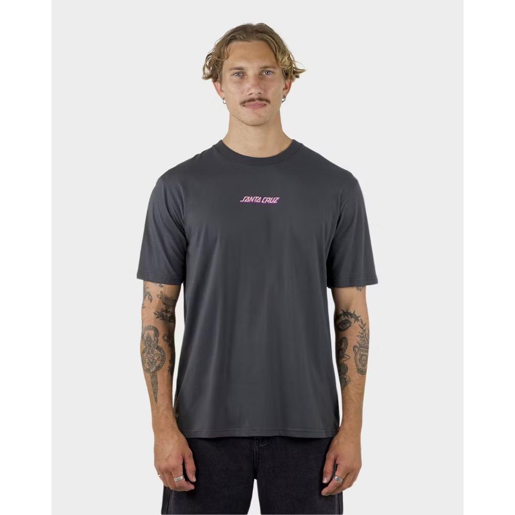 Screaming Hand Strip Front T-Shirt