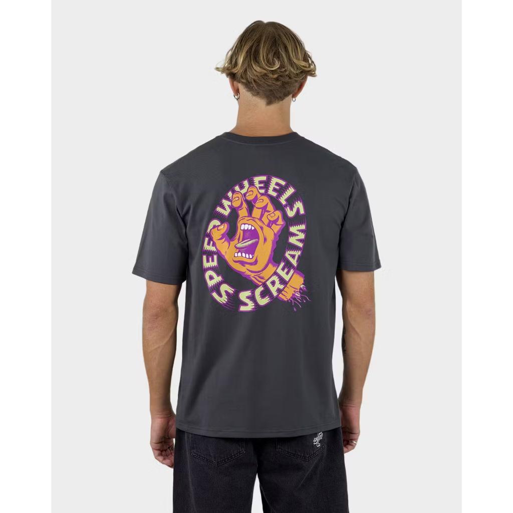 Screaming Hand Strip Front T-Shirt