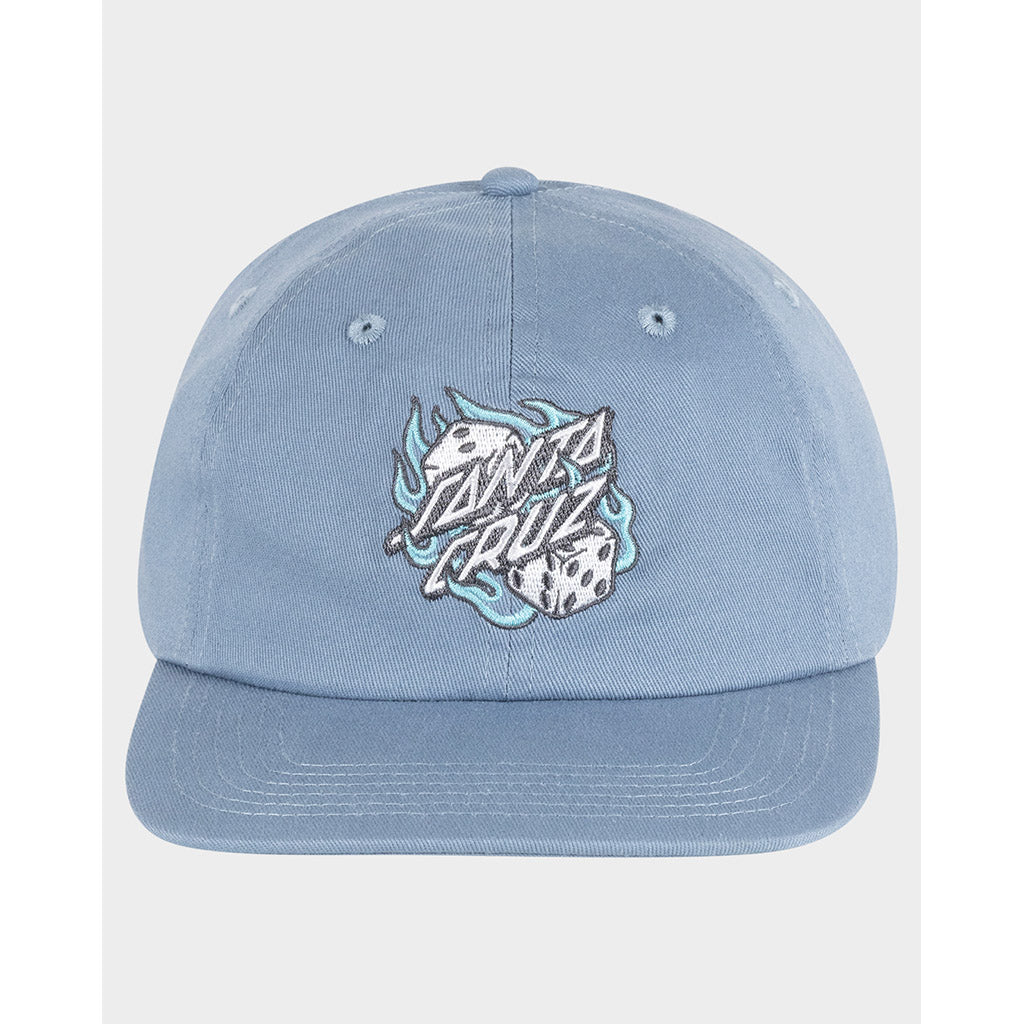 Flaming Dice Dot Hat