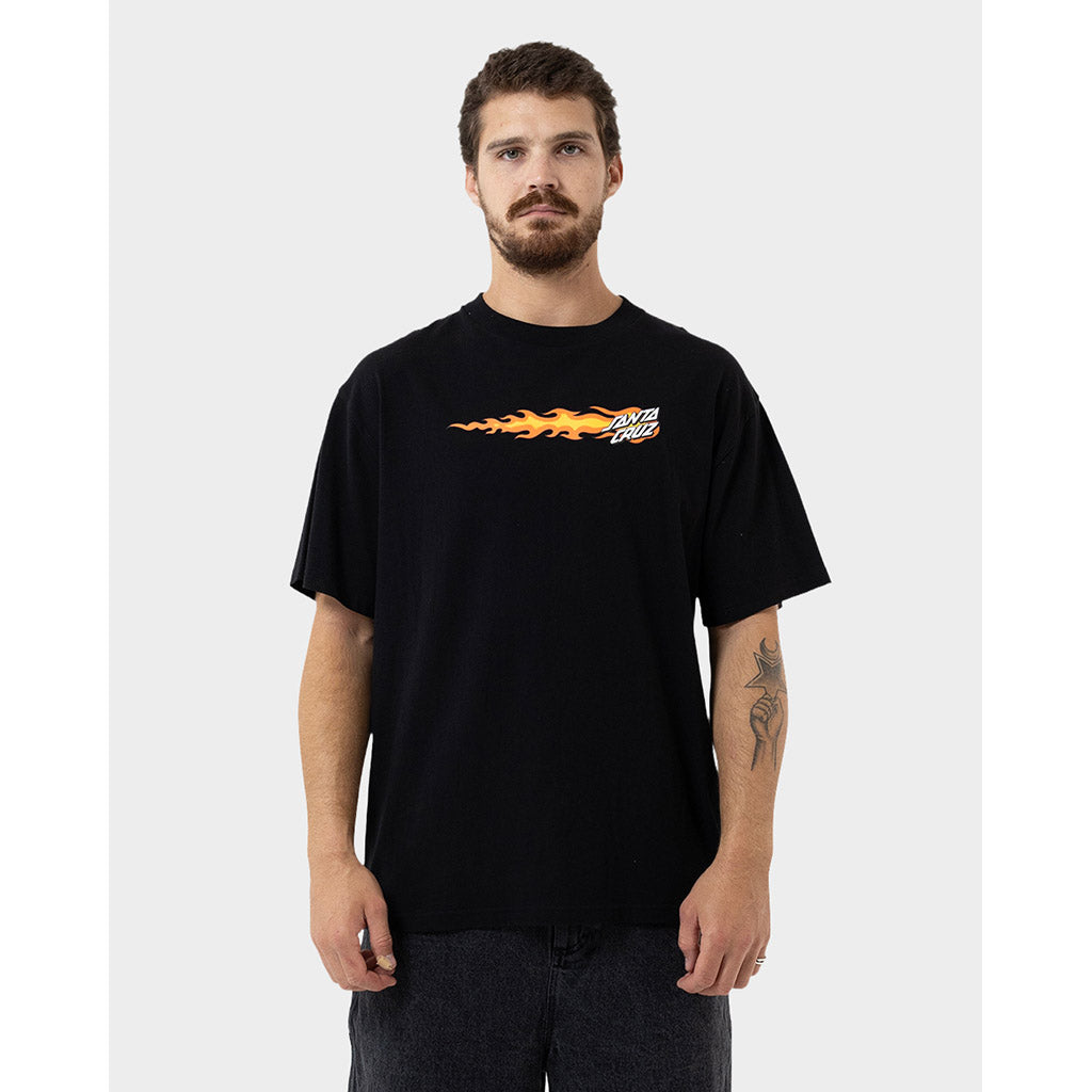 Flaming Dice Dot Flash T-Shirt