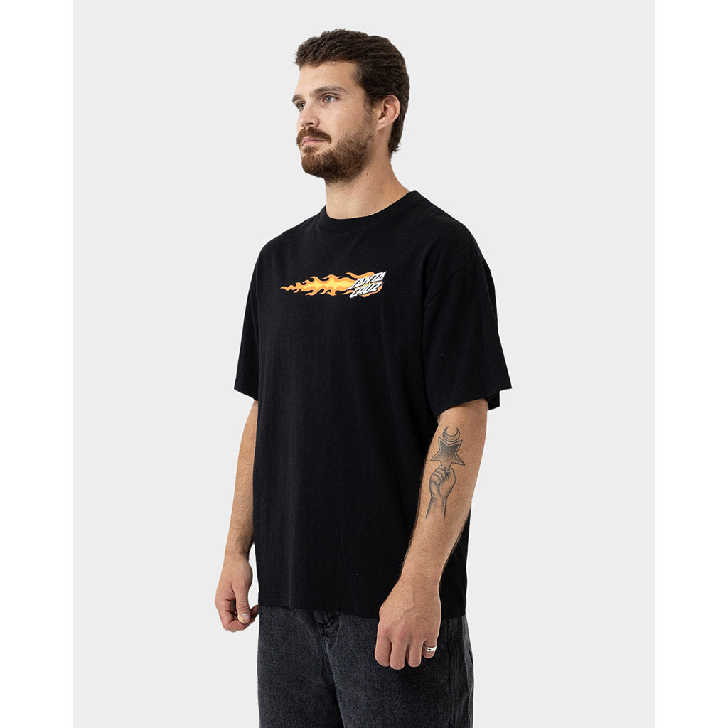 Flaming Dice Dot Flash T-Shirt