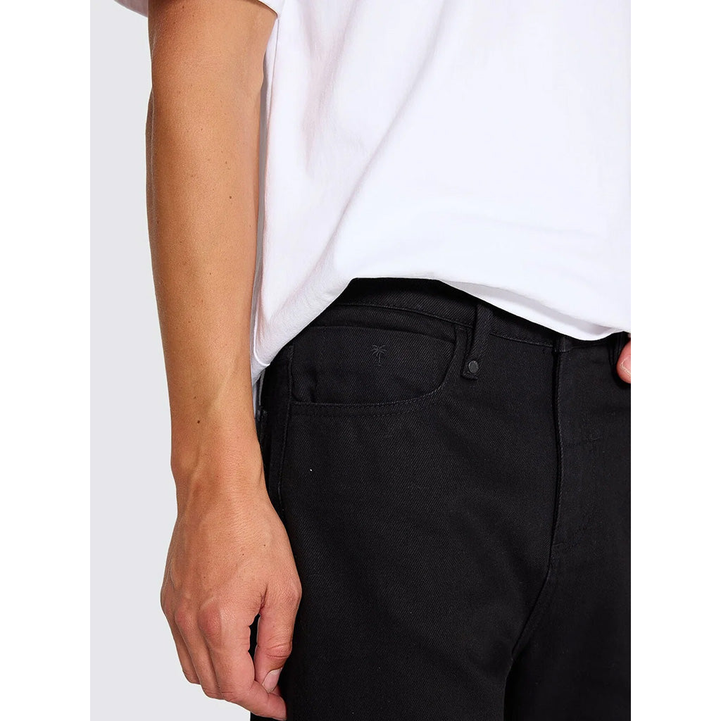 Chopped Slim Straight Cropped Denim Jean