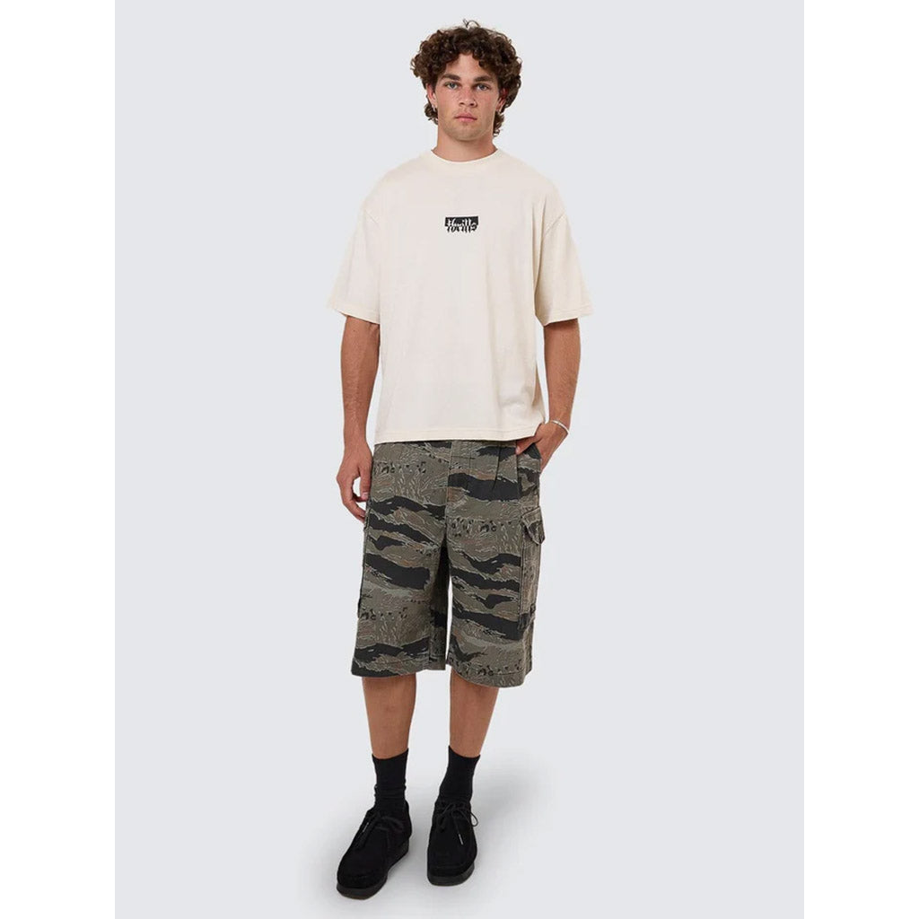 Cheap Thrills Embro Box Fit Oversized Cropped Tee