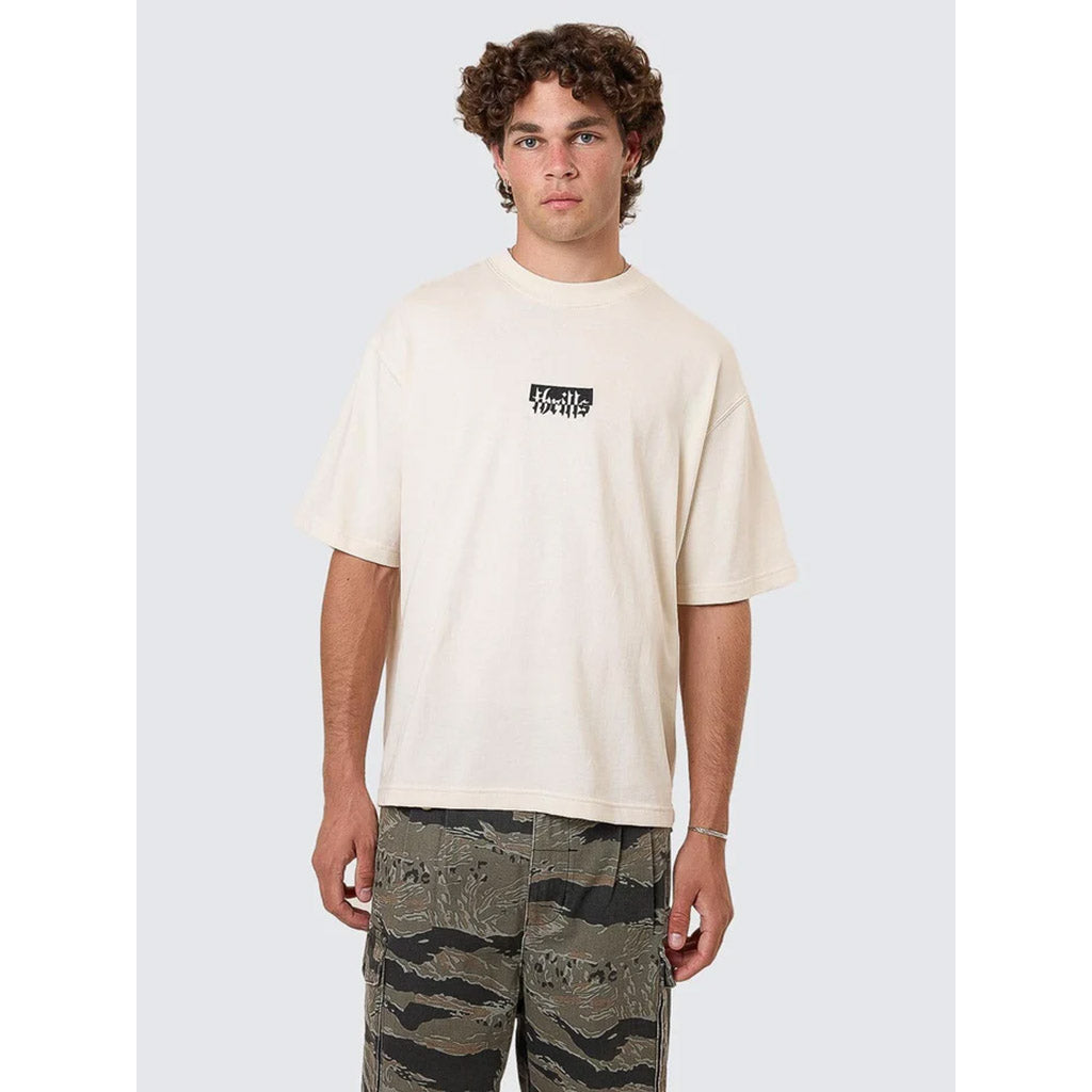 Cheap Thrills Embro Box Fit Oversized Cropped Tee