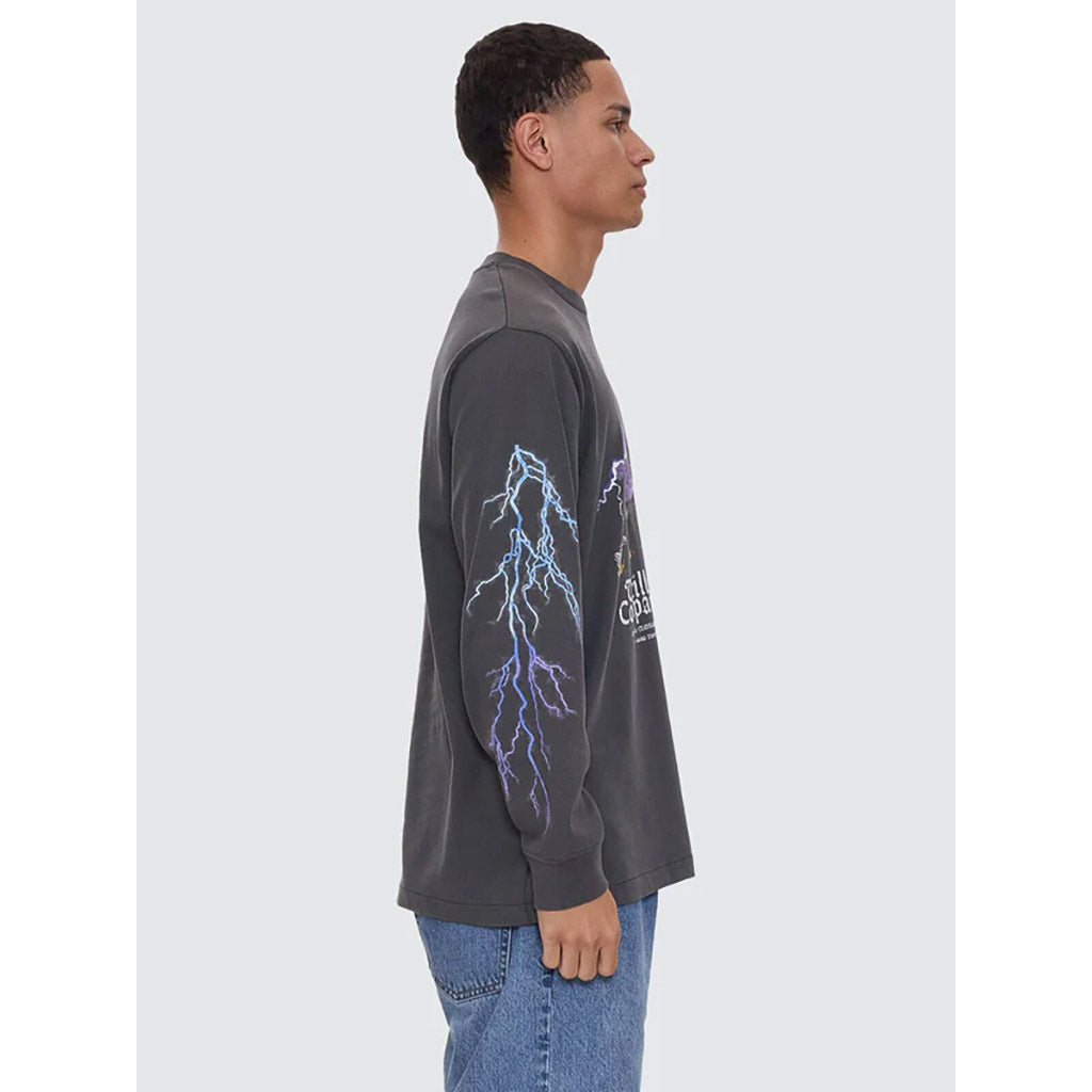 Flight Risk Oversized Fit Long Sleeve Tee