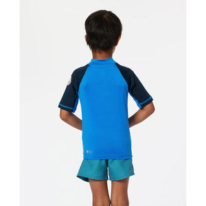 Boys Shock UPF Short Sleeve Rashvest