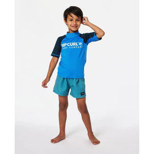 Boys Shock UPF Short Sleeve Rashvest