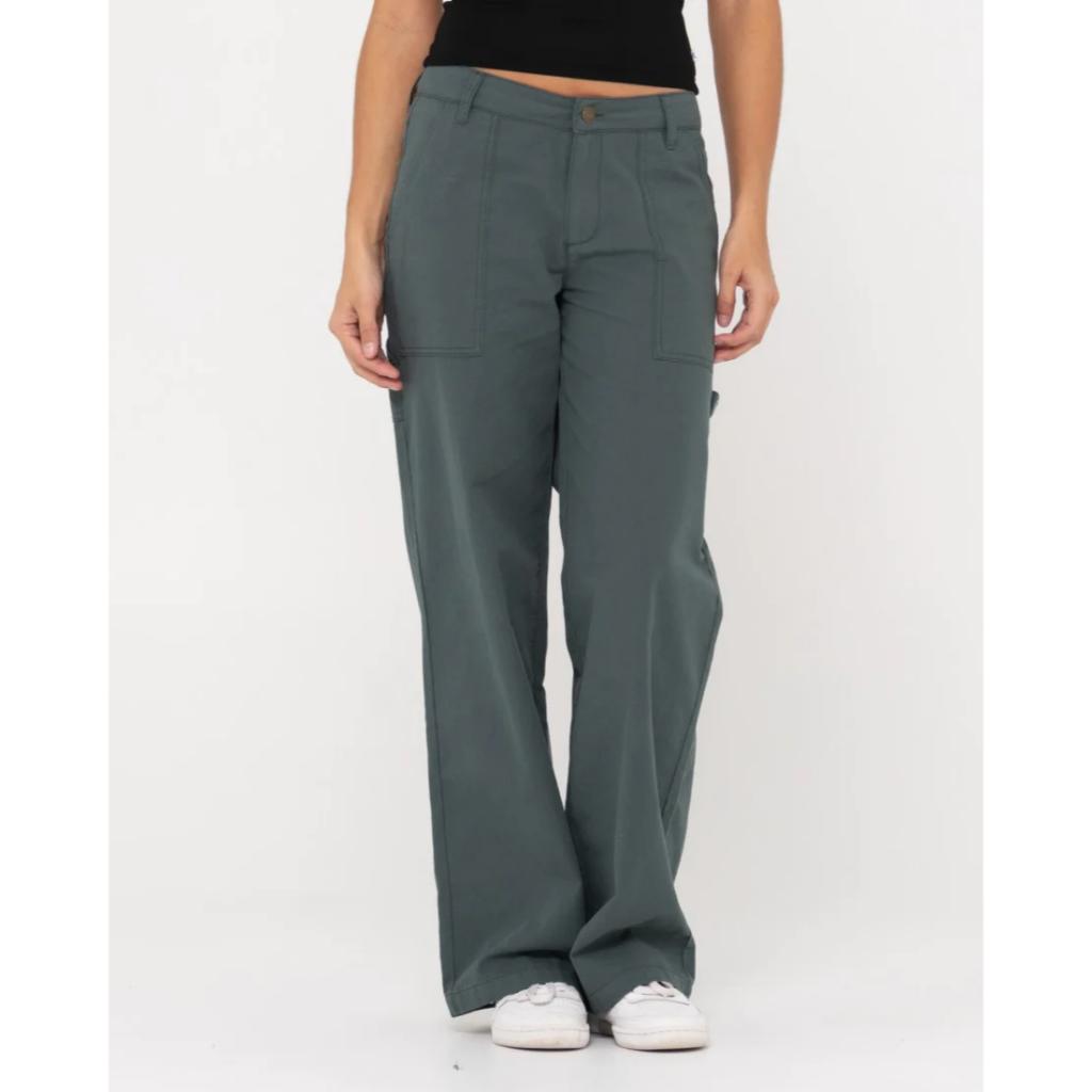 Billie Low Wide Carpenter Ribstop Pant