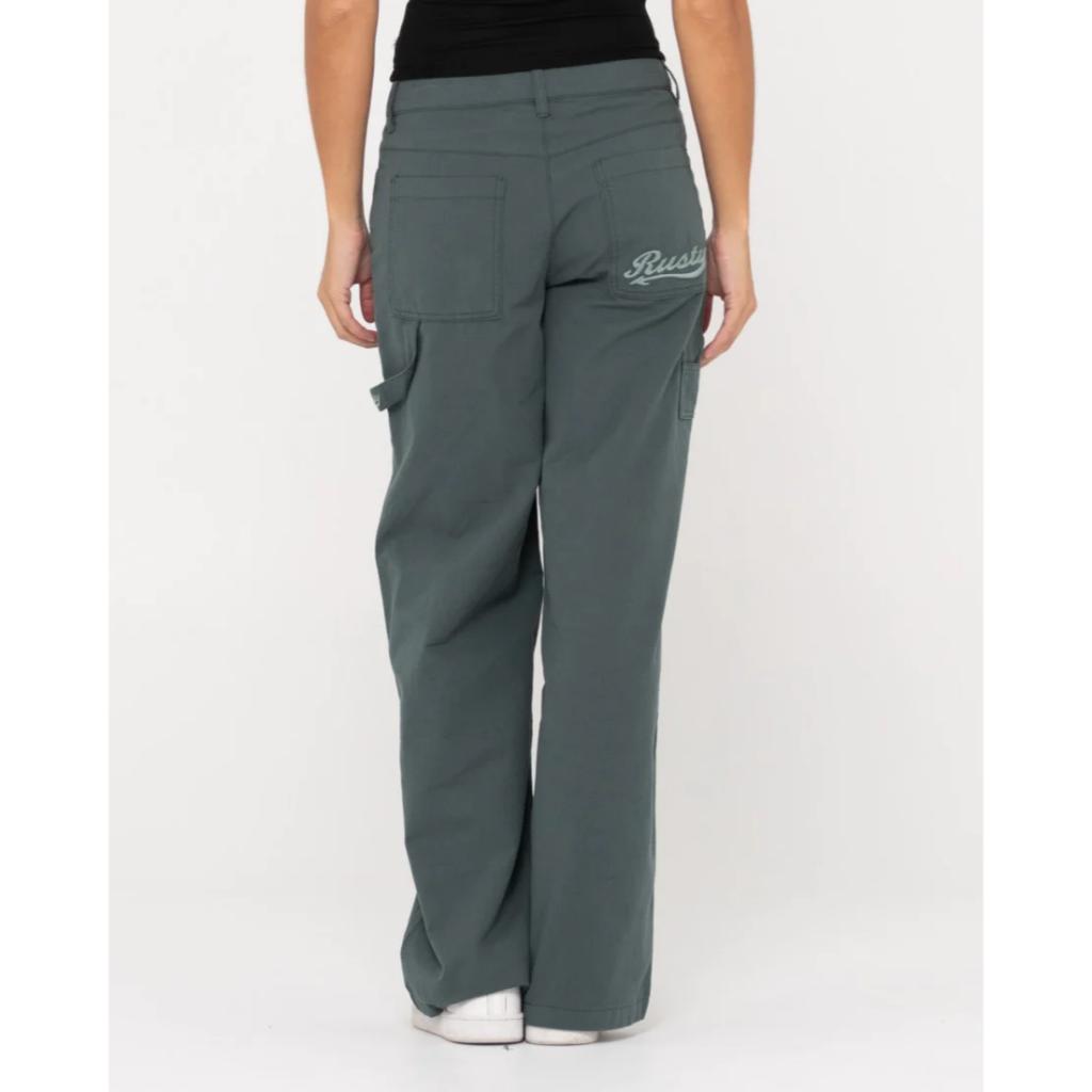 Billie Low Wide Carpenter Ribstop Pant