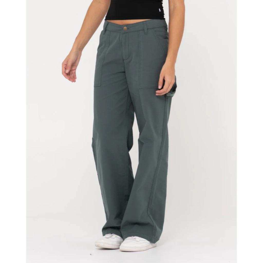 Billie Low Wide Carpenter Ribstop Pant