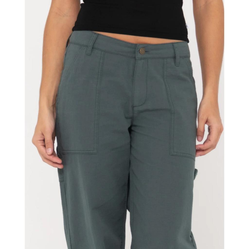 Billie Low Wide Carpenter Ribstop Pant