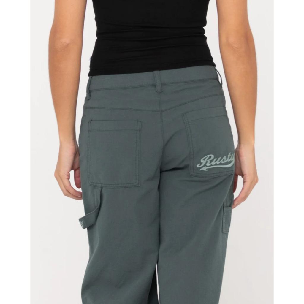 Billie Low Wide Carpenter Ribstop Pant