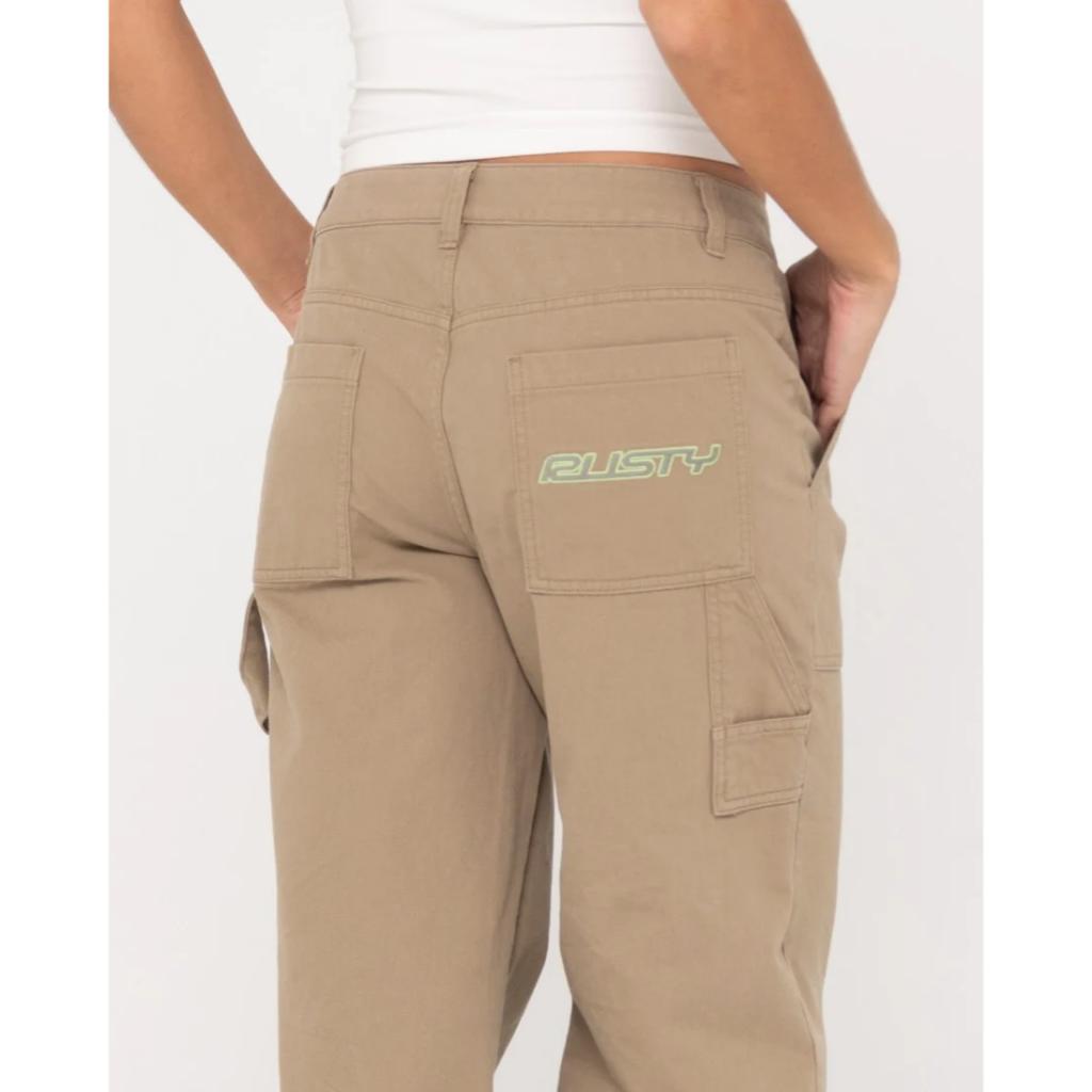 Billie Low Wide Canvas Carpenter Pant