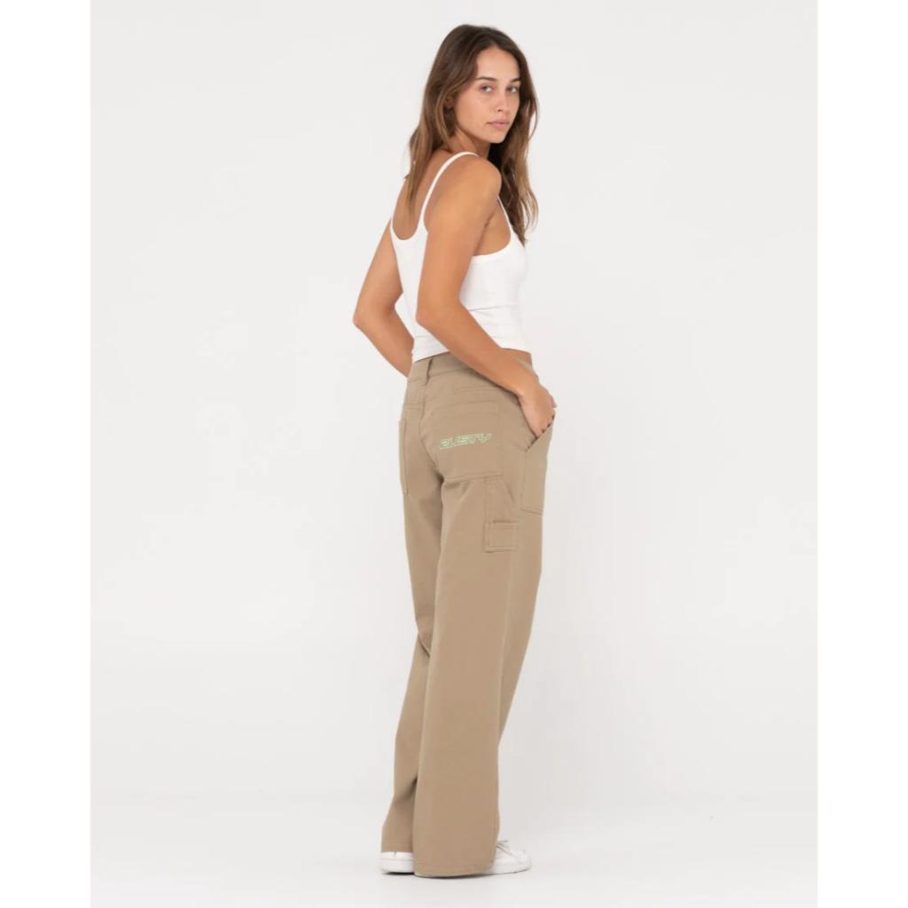 Billie Low Wide Canvas Carpenter Pant