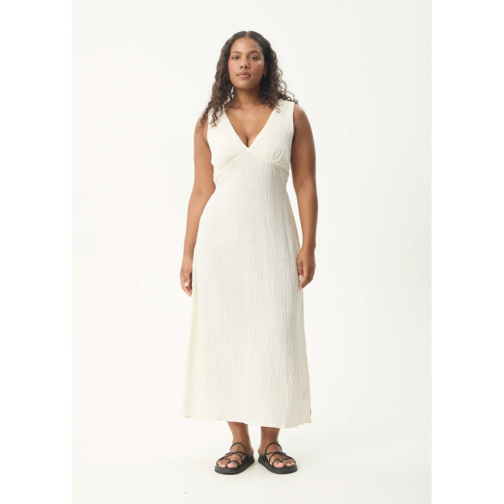 Focus Seersucker Maxi Dress