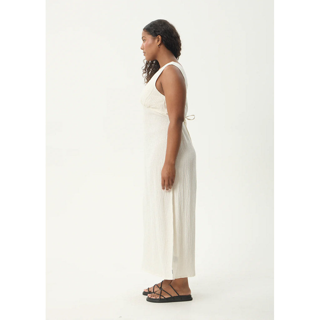 Focus Seersucker Maxi Dress