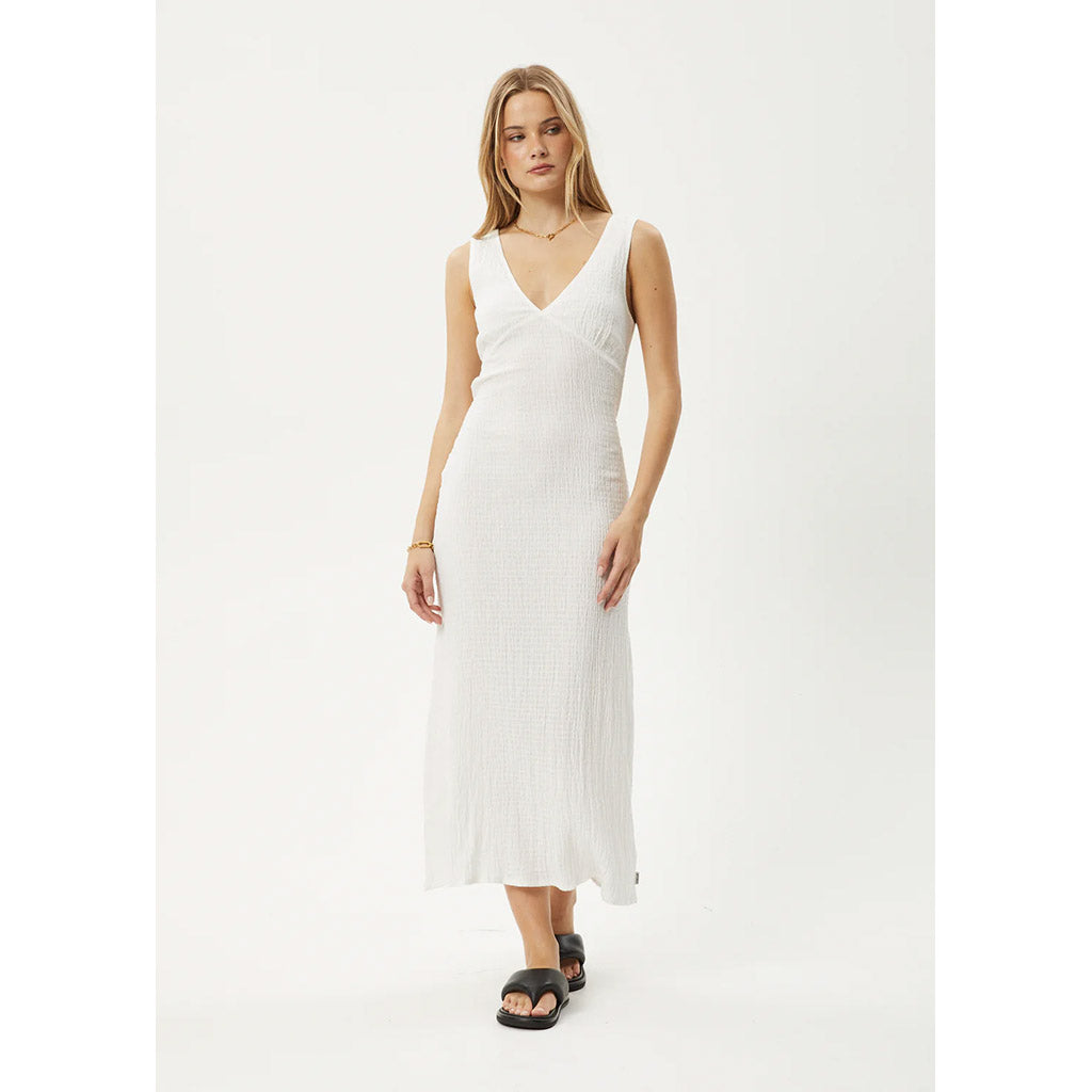 Focus Seersucker Maxi Dress