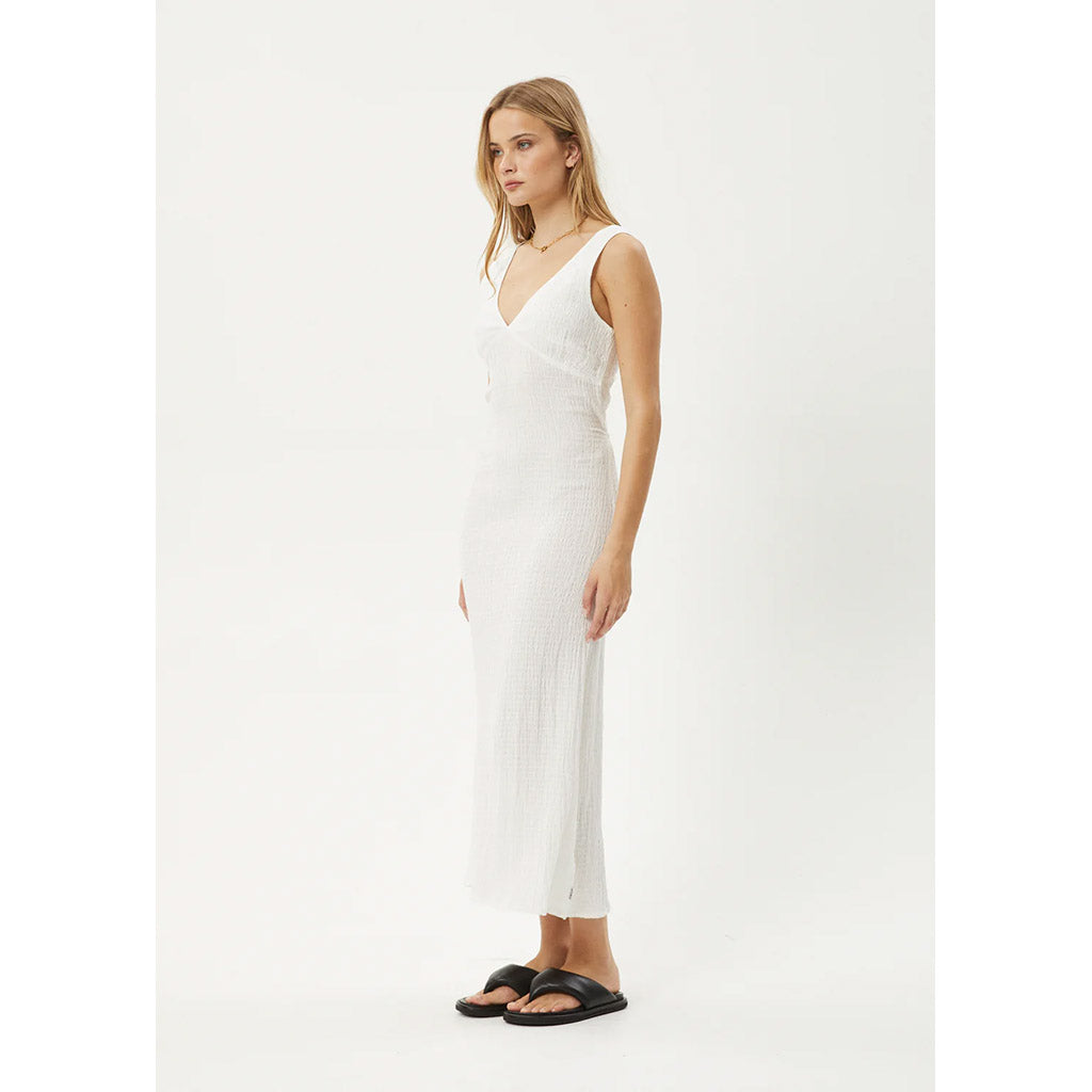 Focus Seersucker Maxi Dress