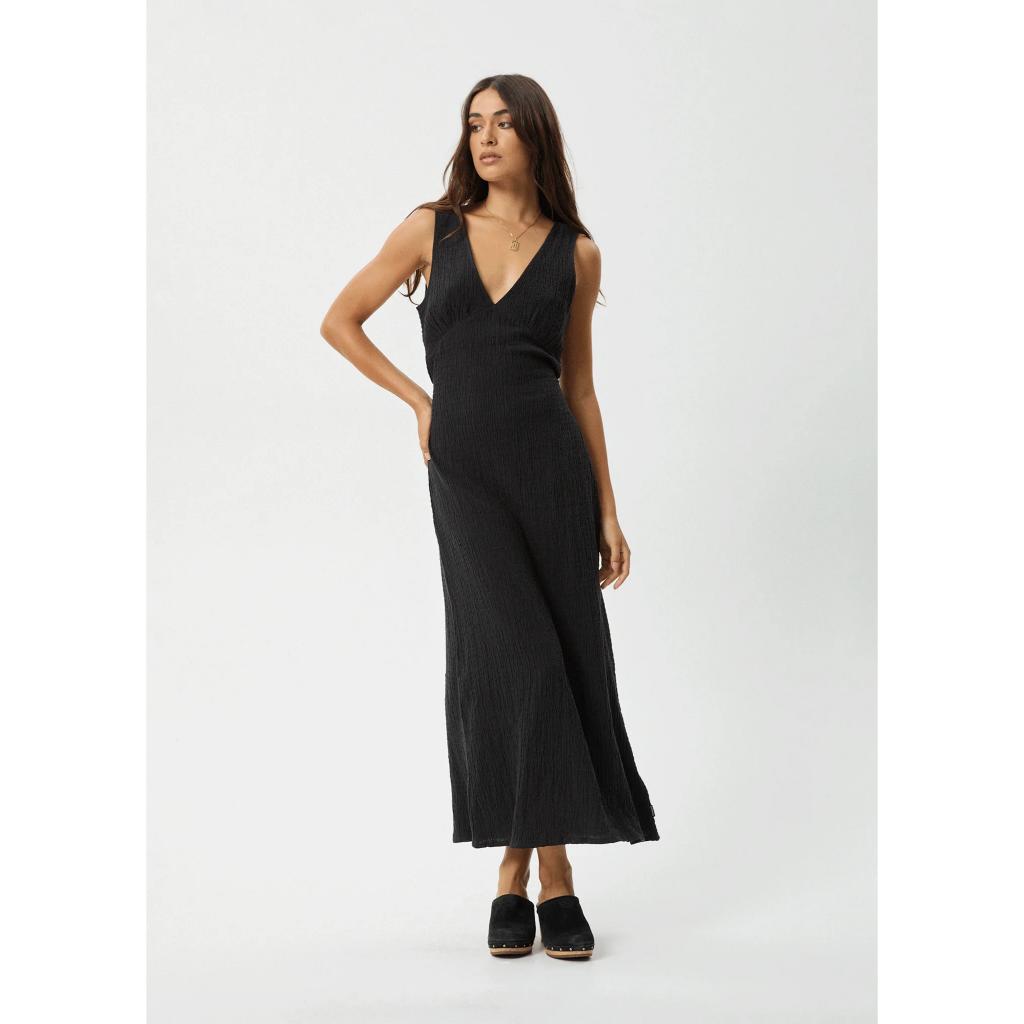 Focus Seersucker Maxi Dress