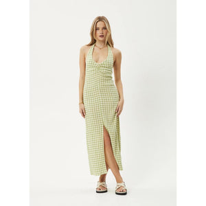 Darcy Check Maxi Dress