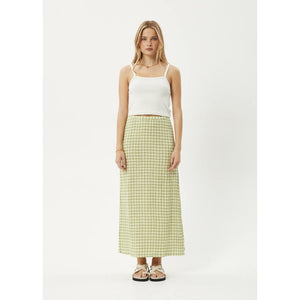 Darcy Check Maxi Skirt