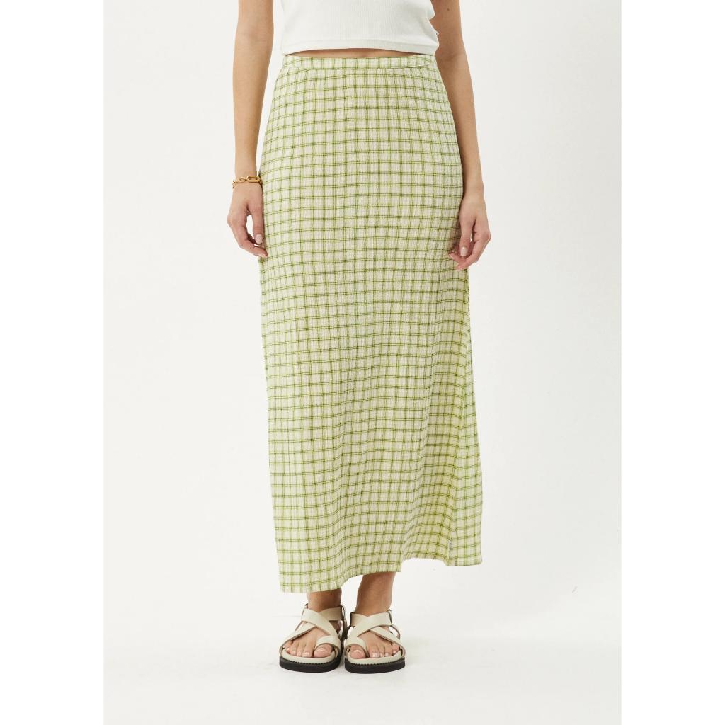 Darcy Check Maxi Skirt