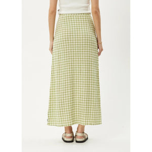 Darcy Check Maxi Skirt