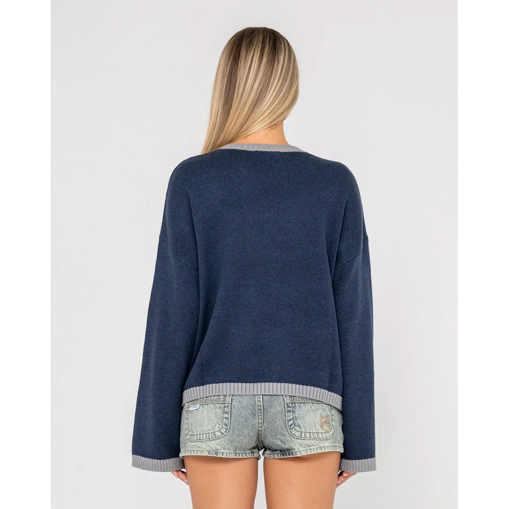 Rider Relaxed Crewneck Knit