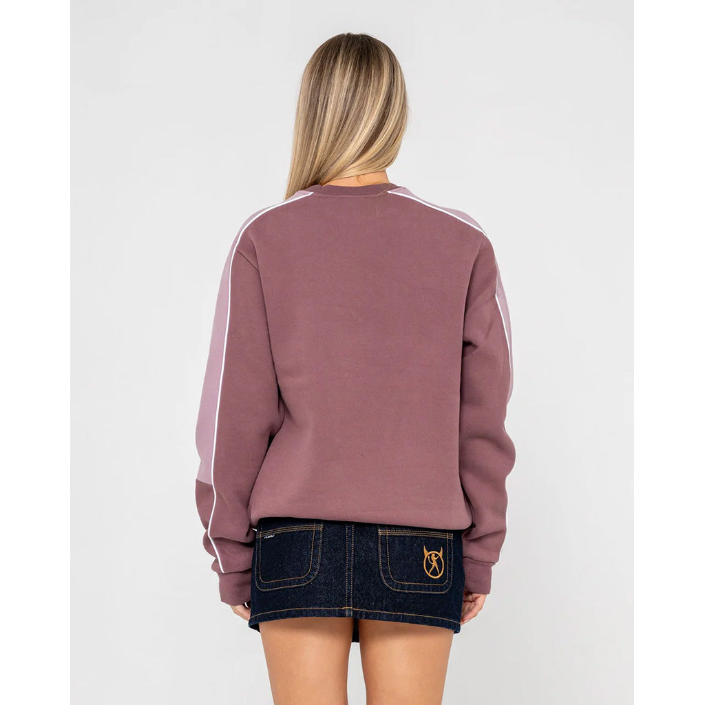 Two Timer Panelled Crew Fleece