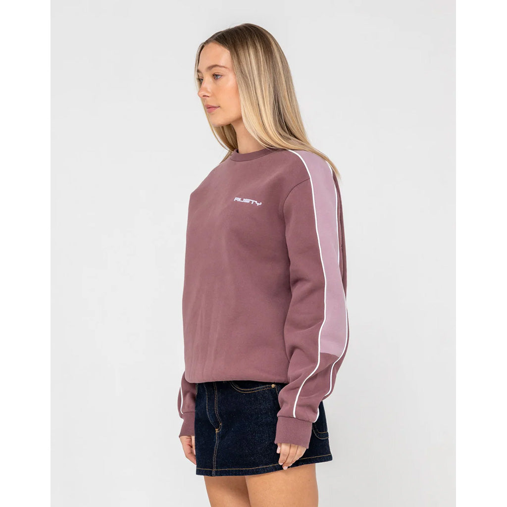 Two Timer Panelled Crew Fleece