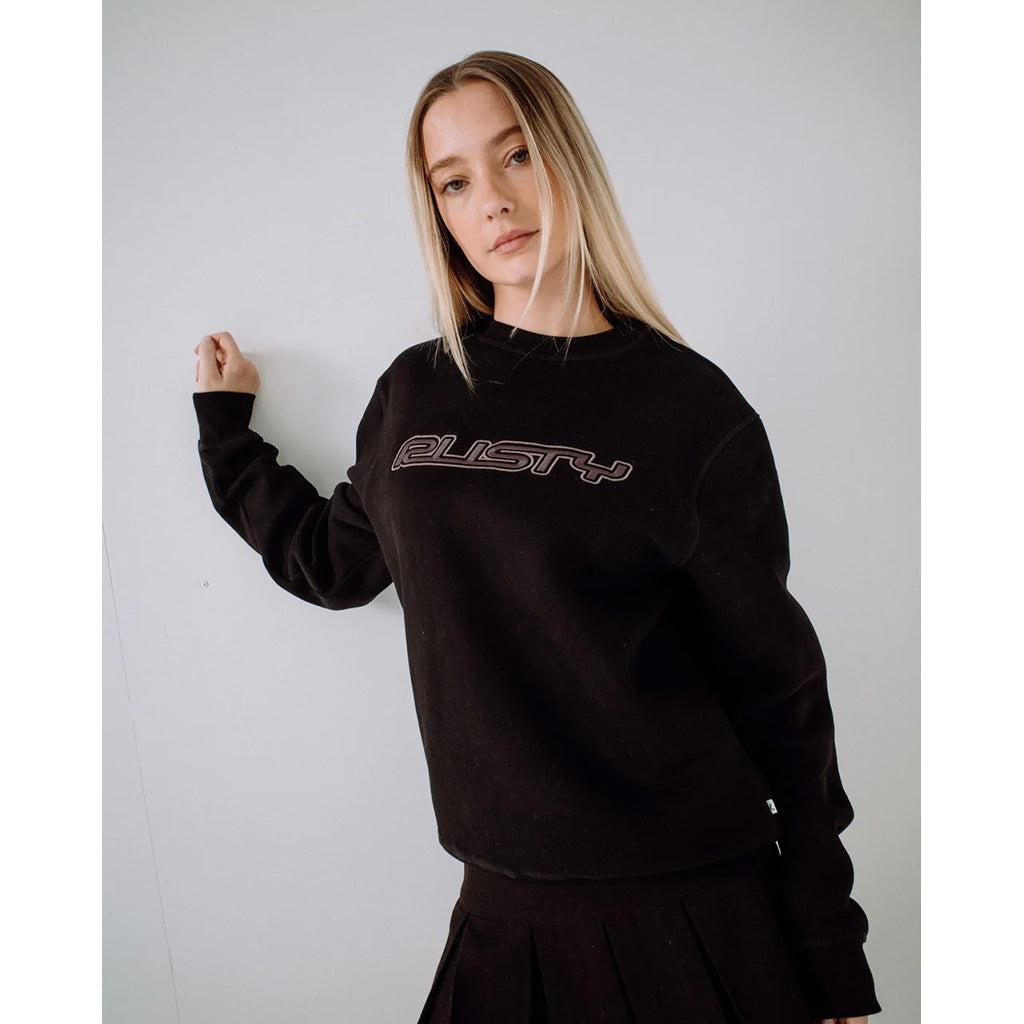 R Essential Oversized Crew Fleece
