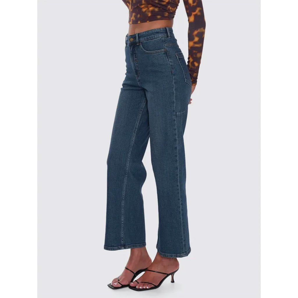 Holly High Rise Stretch Wide Jean