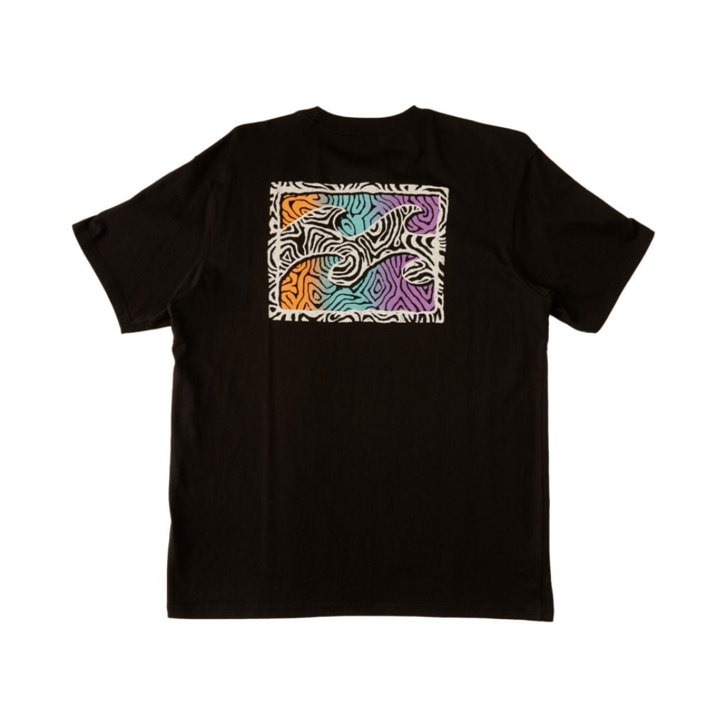 Crayon Wave Short Sleeve T-Shirt