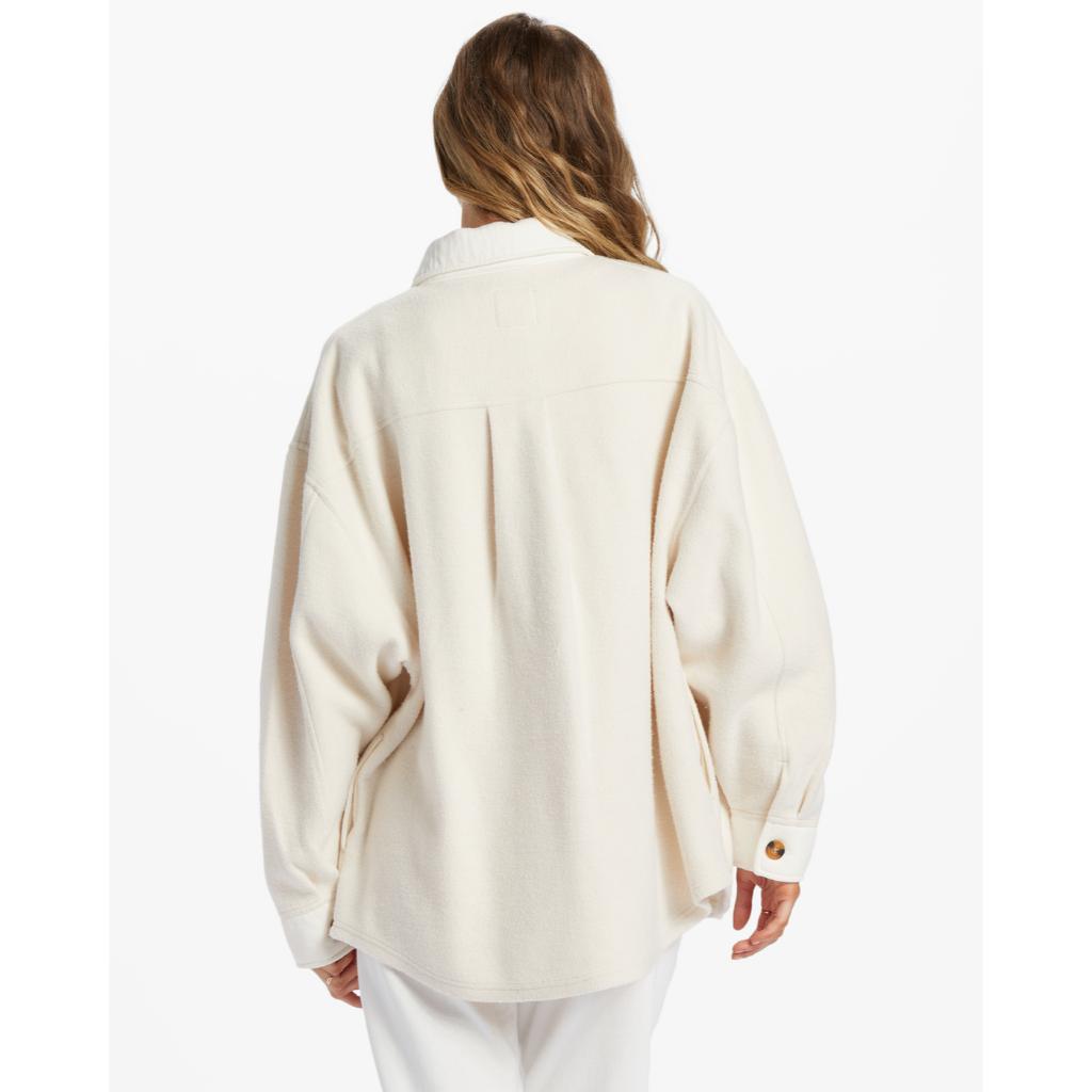 Any Time Button Through Shacket