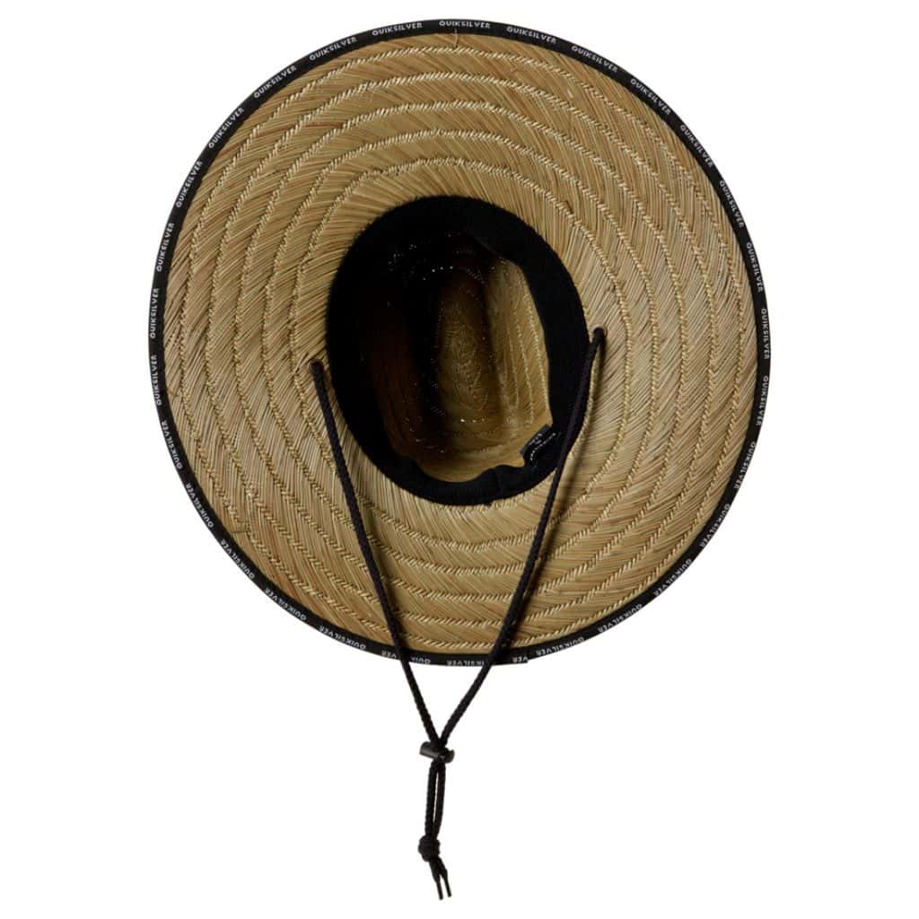 Dredged Straw Lifeguard Hat
