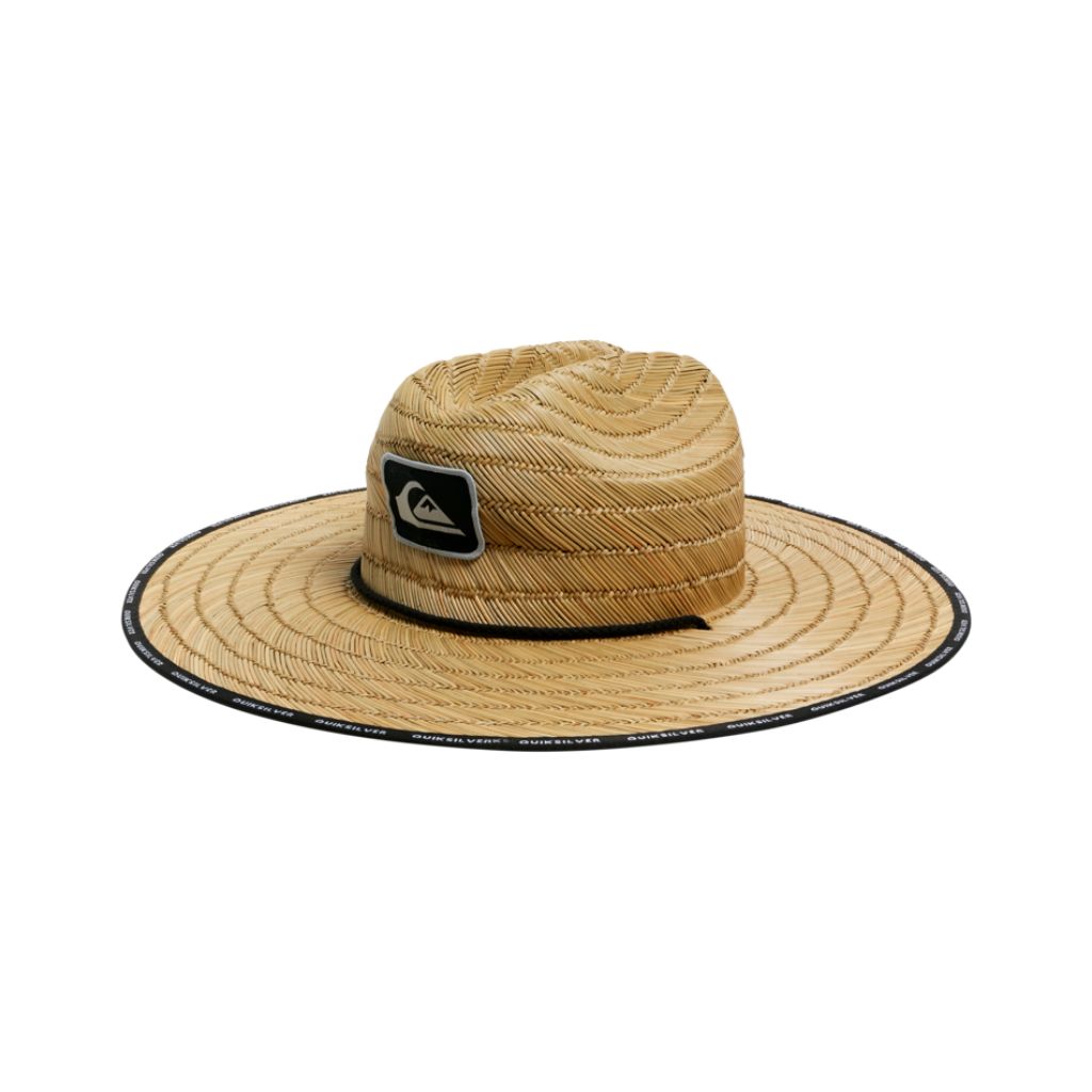 Dredged Straw Lifeguard Hat