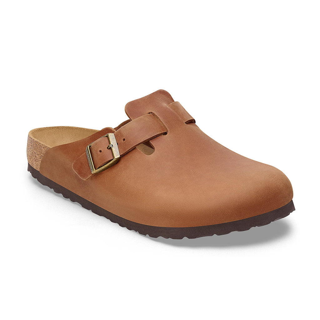 Boston Cognac Oiled Leather Regular