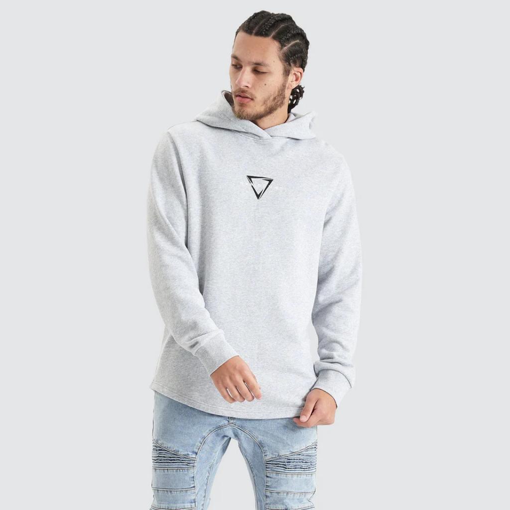 Eight Rank Hooded Dual Curved Sweater