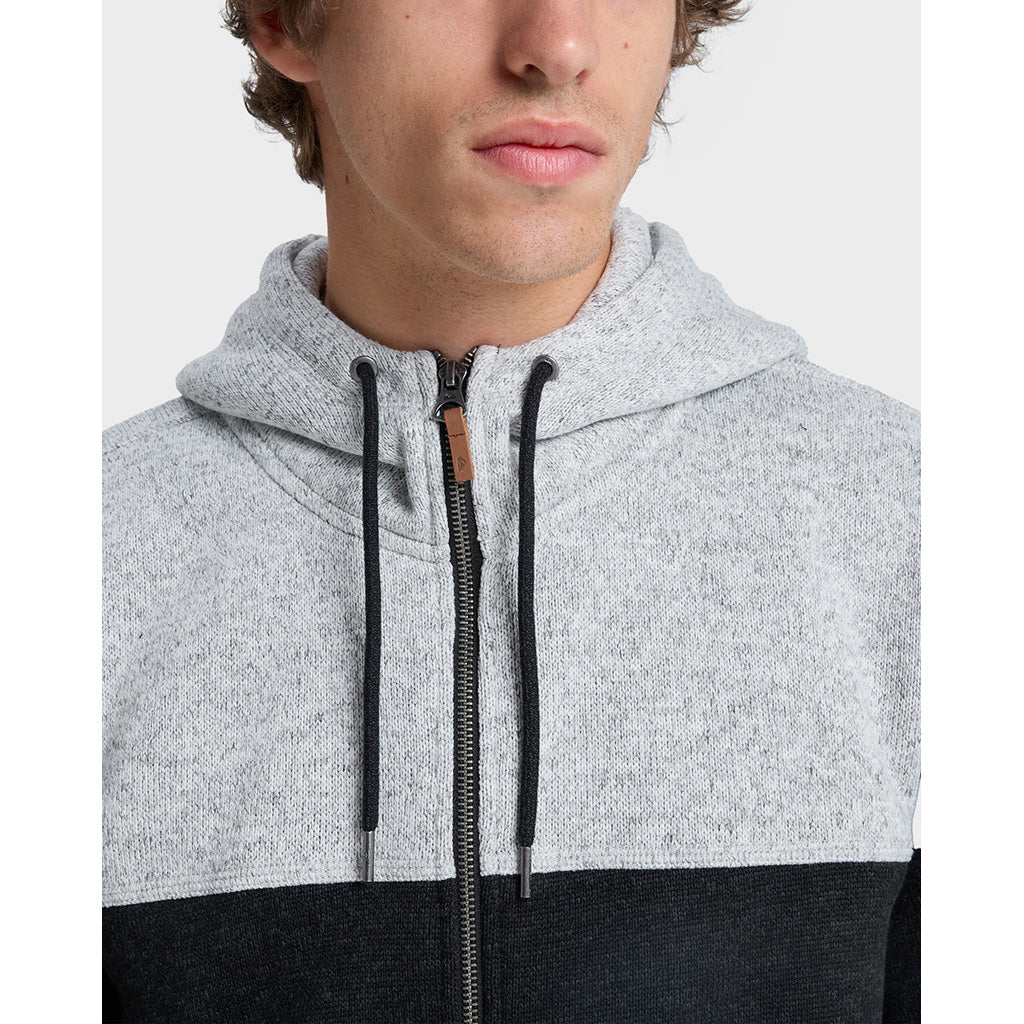Keller Block Zip Up Hoodie