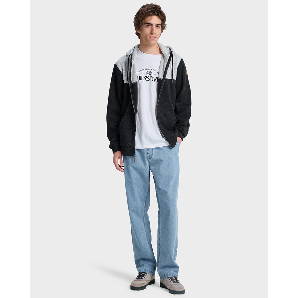 Keller Block Zip Up Hoodie