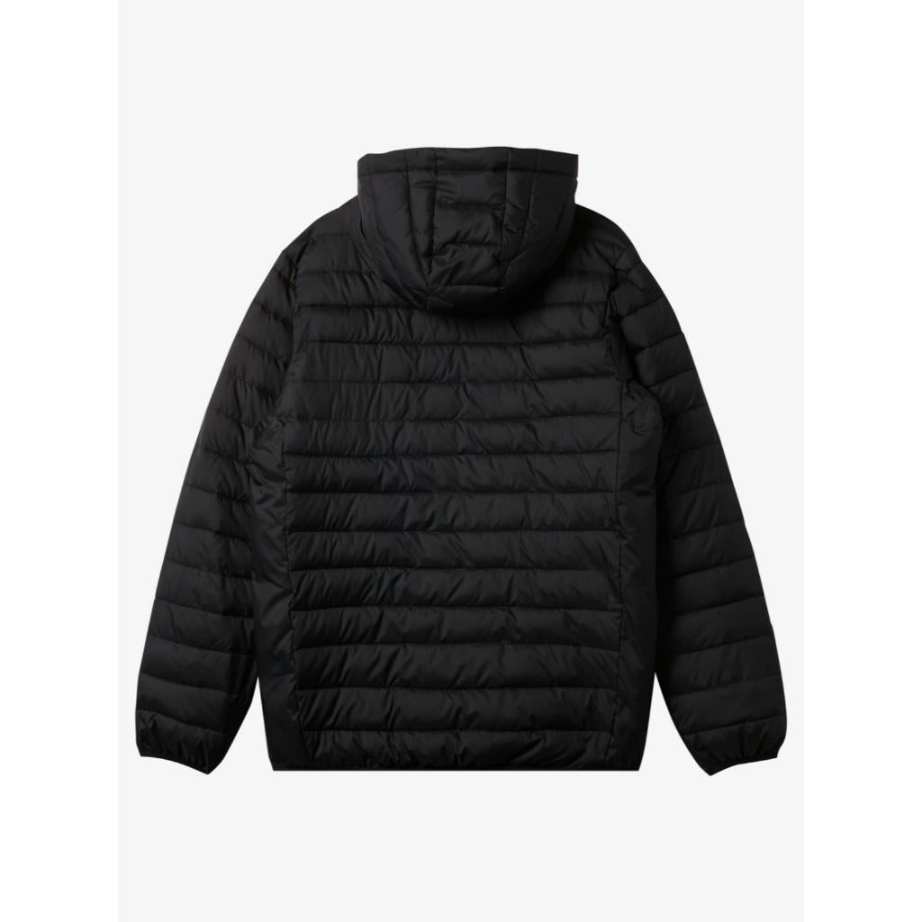 Scaly Hooded Puffer Jacket