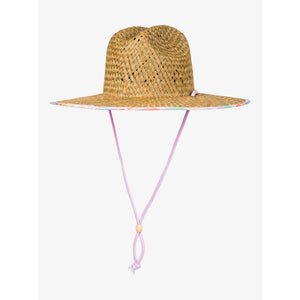 Girls Pina To My Colada Straw Sun Hat
