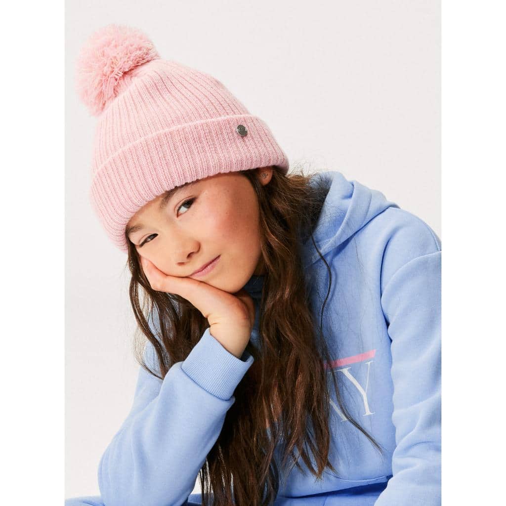Girls Island Pom Beanie