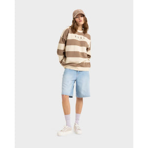 Strictly Stripes Oversized Crew